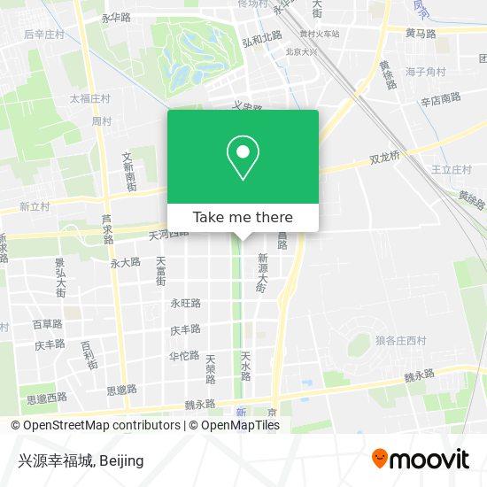 兴源幸福城 map