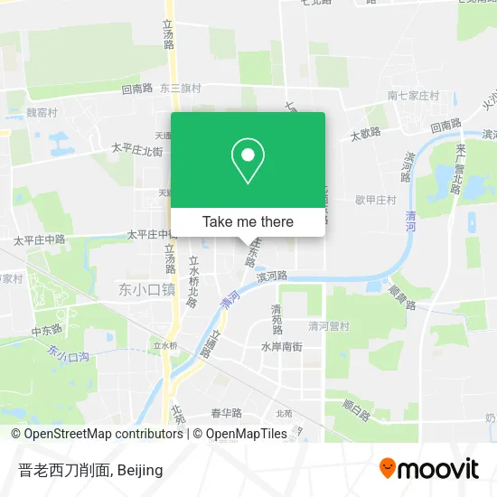晋老西刀削面 map