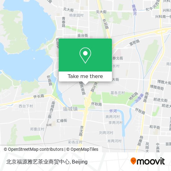 北京福源雅艺茶业商贸中心 map