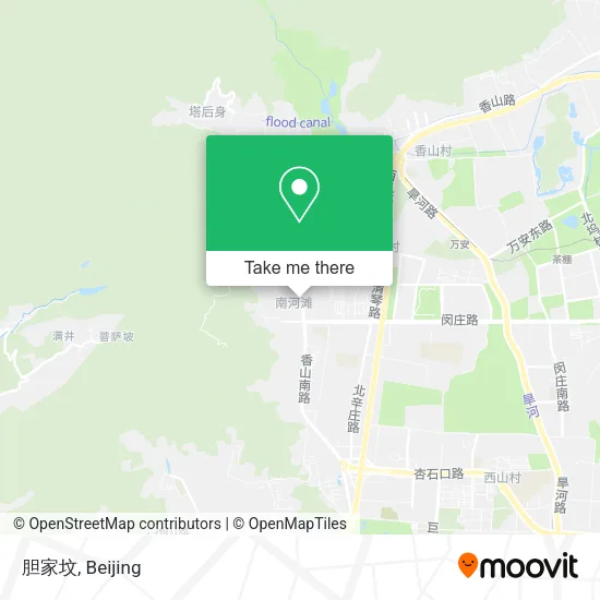 胆家坟 map