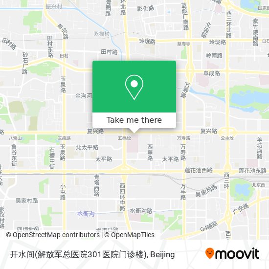 开水间(解放军总医院301医院门诊楼) map