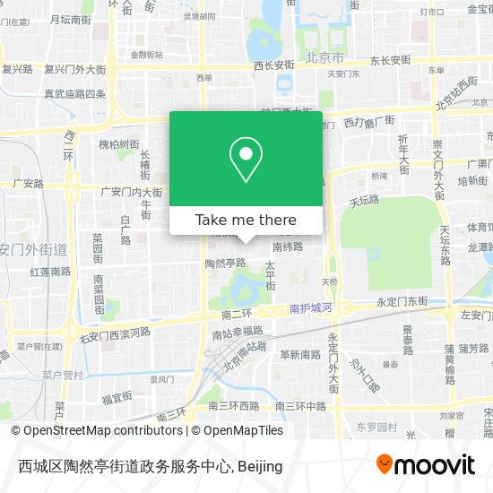 西城区陶然亭街道政务服务中心 map
