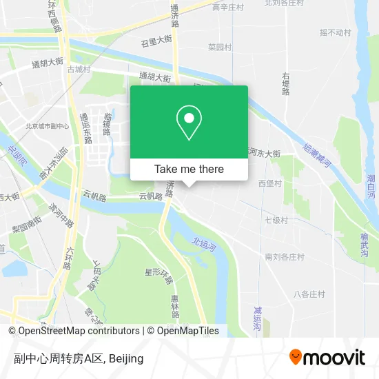 副中心周转房A区 map