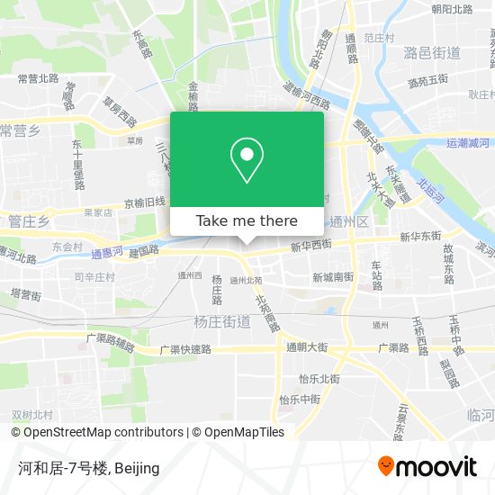 河和居-7号楼 map