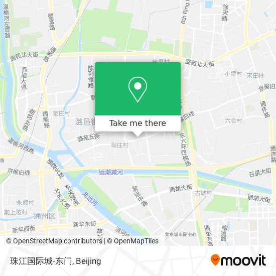 珠江国际城-东门 map