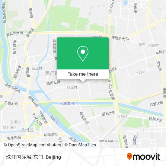 珠江国际城-东门 map