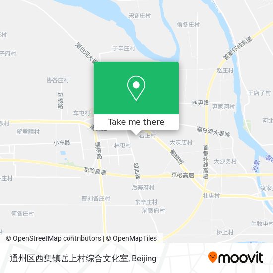 通州区西集镇岳上村综合文化室 map
