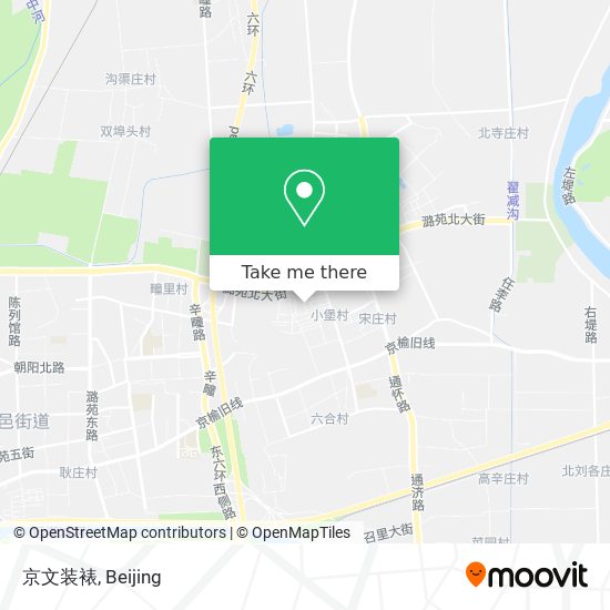 京文装裱 map