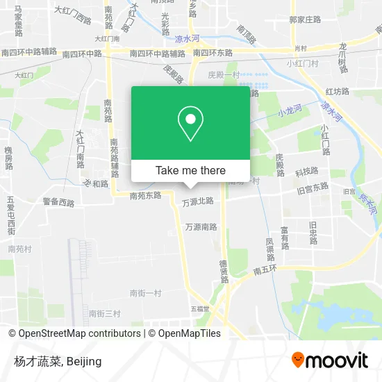杨才蔬菜 map