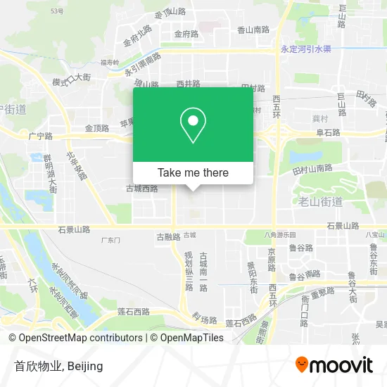 首欣物业 map
