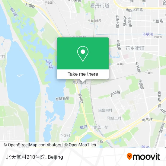 北天堂村210号院 map