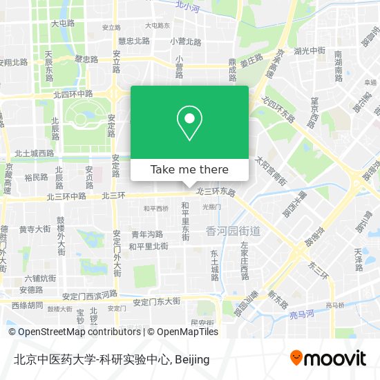 北京中医药大学-科研实验中心 map