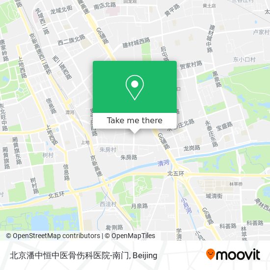 北京潘中恒中医骨伤科医院-南门 map