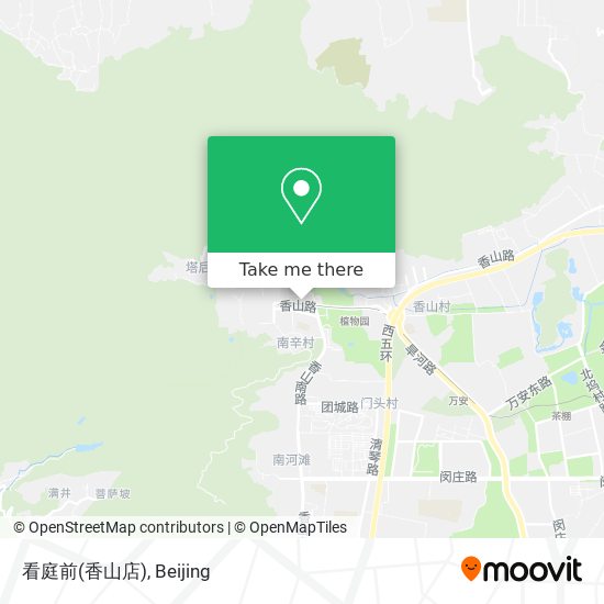 看庭前(香山店) map