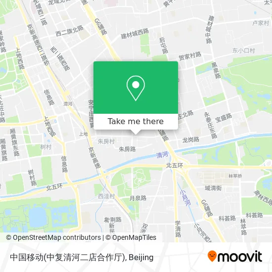 中国移动(中复清河二店合作厅) map
