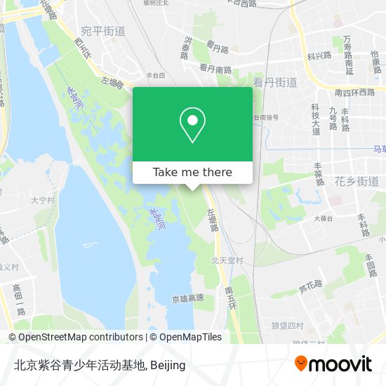 北京紫谷青少年活动基地 map