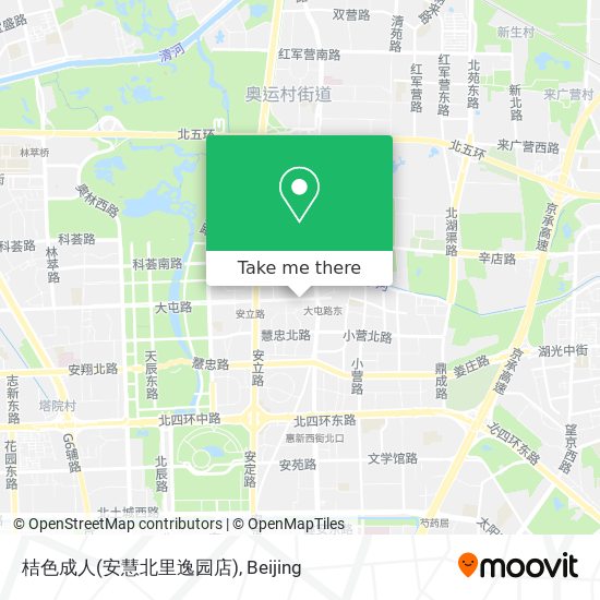 桔色成人(安慧北里逸园店) map