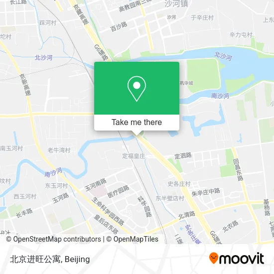 北京进旺公寓 map