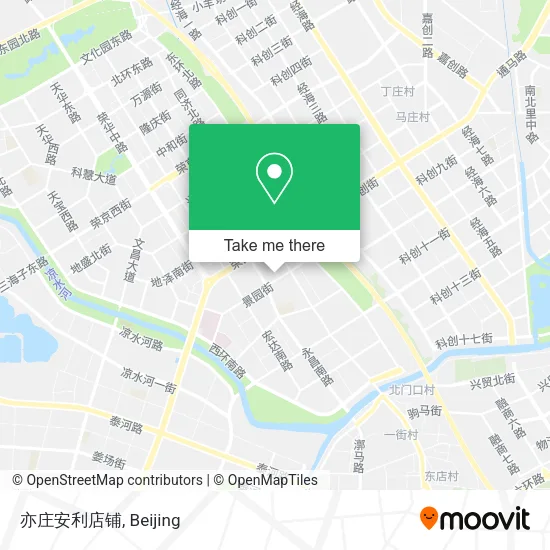亦庄安利店铺 map