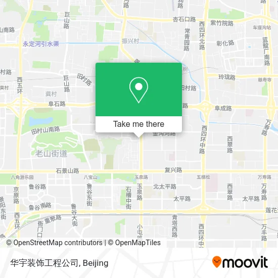 华宇装饰工程公司 map