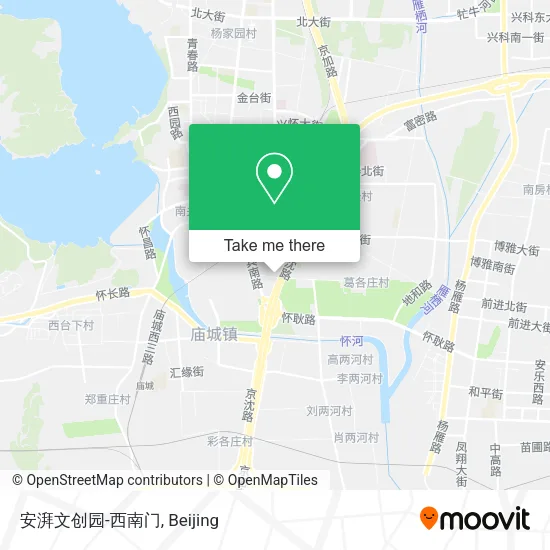 安湃文创园-西南门 map