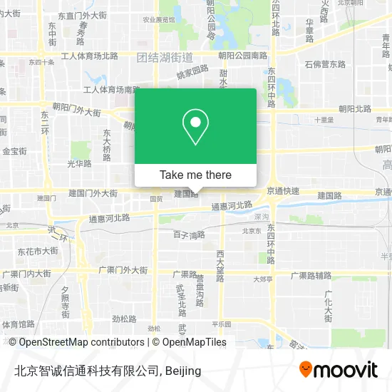 北京智诚信通科技有限公司 map
