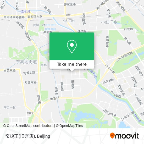 窑鸡王(旧宫店) map