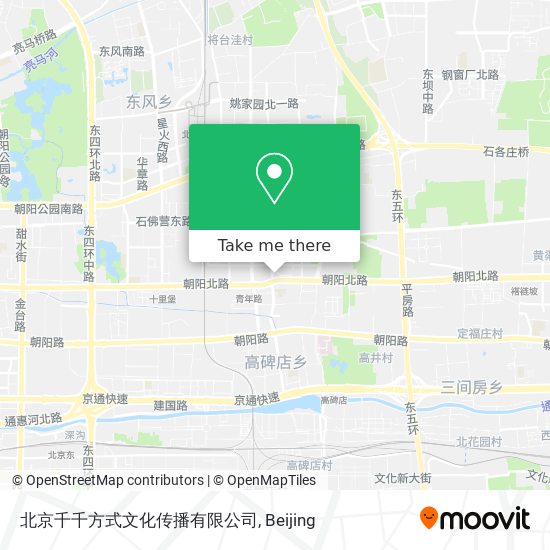 北京千千方式文化传播有限公司 map