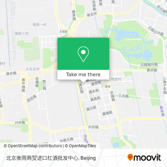 北京衡雨商贸进口红酒批发中心 map