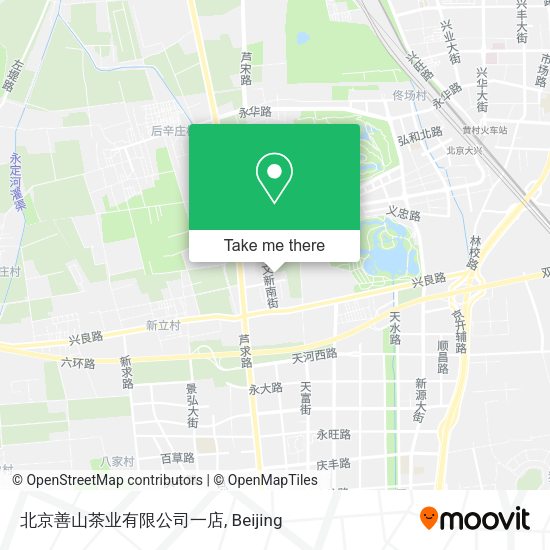 北京善山茶业有限公司一店 map