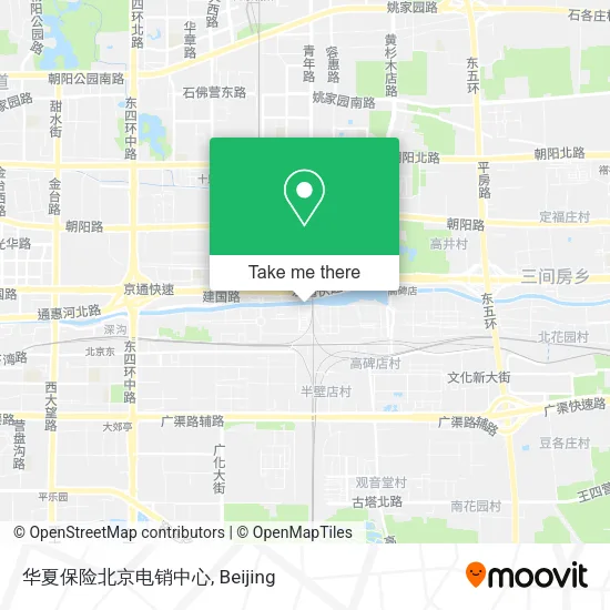华夏保险北京电销中心 map