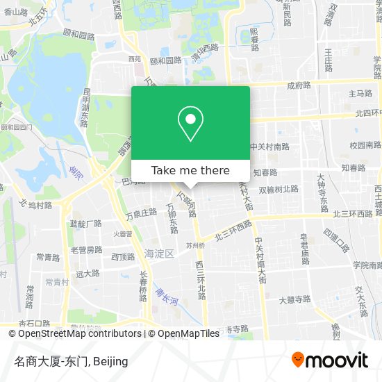名商大厦-东门 map
