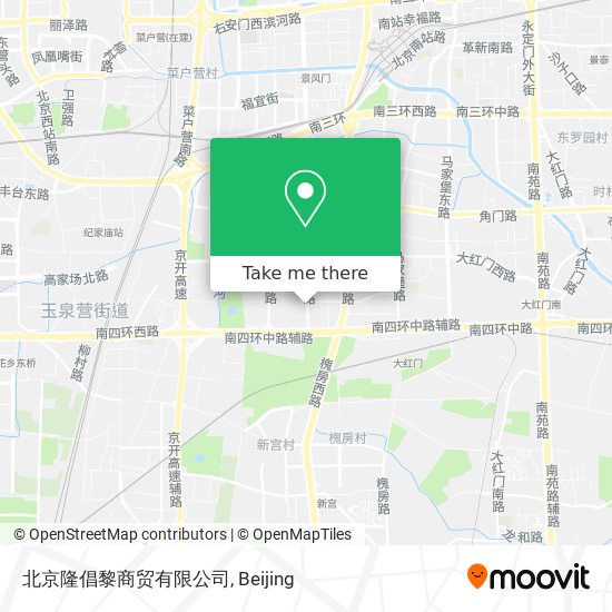 北京隆倡黎商贸有限公司 map
