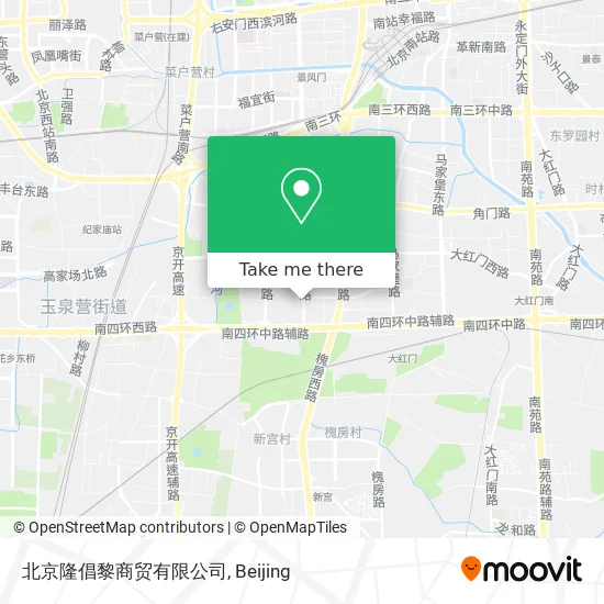 北京隆倡黎商贸有限公司 map