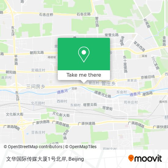 文华国际传媒大厦1号北岸 map