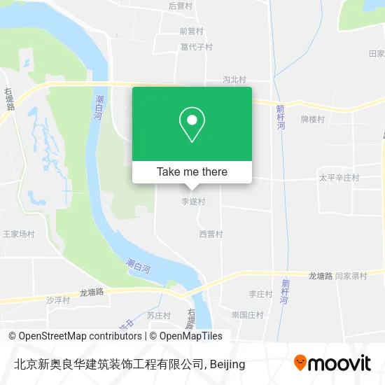 北京新奥良华建筑装饰工程有限公司 map