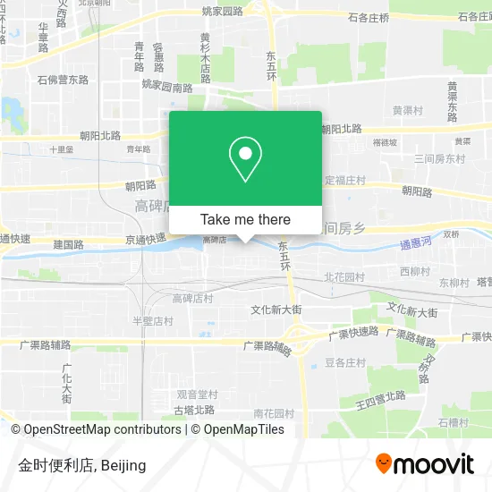 金时便利店 map