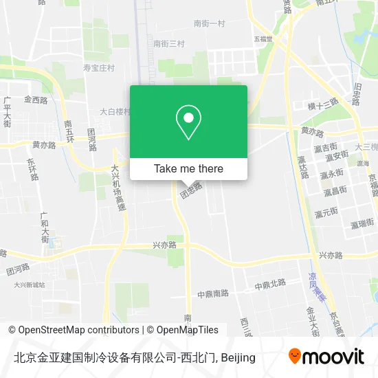 北京金亚建国制冷设备有限公司-西北门 map