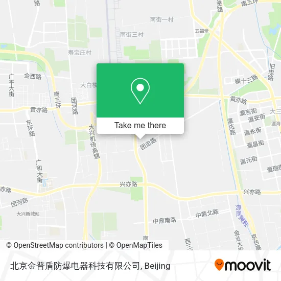 北京金普盾防爆电器科技有限公司 map