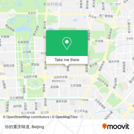 你的重庆味道 map