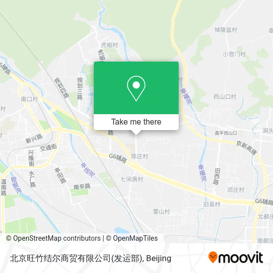 北京旺竹结尔商贸有限公司(发运部) map