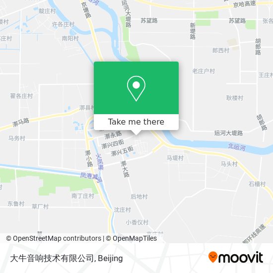大牛音响技术有限公司 map
