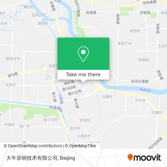 大牛音响技术有限公司 map