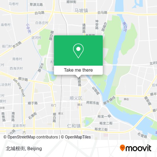 北城根街 map