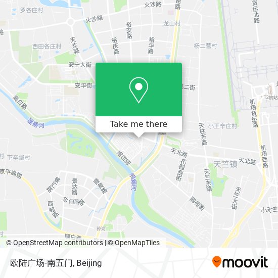 欧陆广场-南五门 map