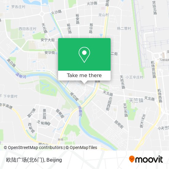 欧陆广场(北6门) map