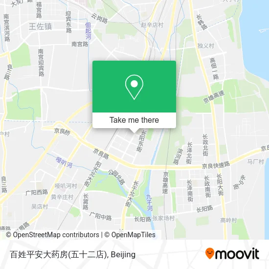 百姓平安大药房(五十二店) map