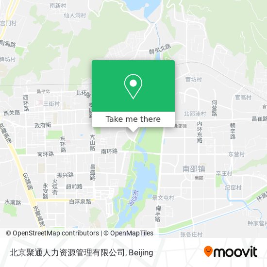 北京聚通人力资源管理有限公司 map