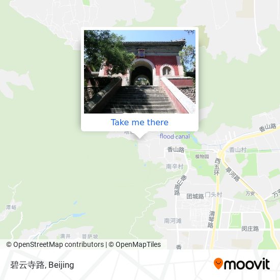 碧云寺路 map