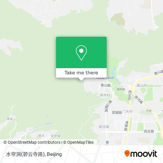 水帘洞(碧云寺路) map